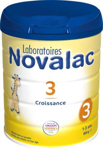 Novalac 3 Croissance 800 g : : Bébé et Puériculture